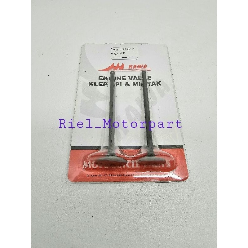 Klep Set (KAWA) THUNDER 125 payung valve klepset klep api minyak KAWA