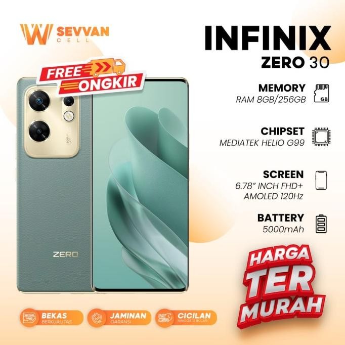 Handphone Infinix Zero 30 Ram 8 256GB