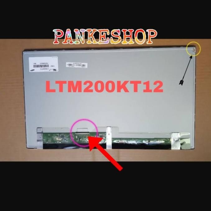 Layar LCD LED AIO PC HP 20-D000I LTM200KT10 20 inch