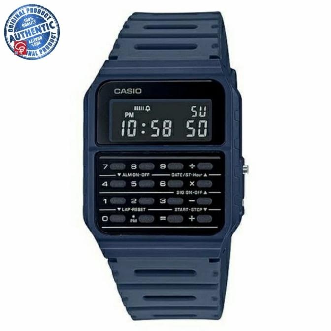 

JAM CASIO DIGITAL CALCULATOR CA-53WF-2B CA53WF-2B ORIGINAL GARANSI