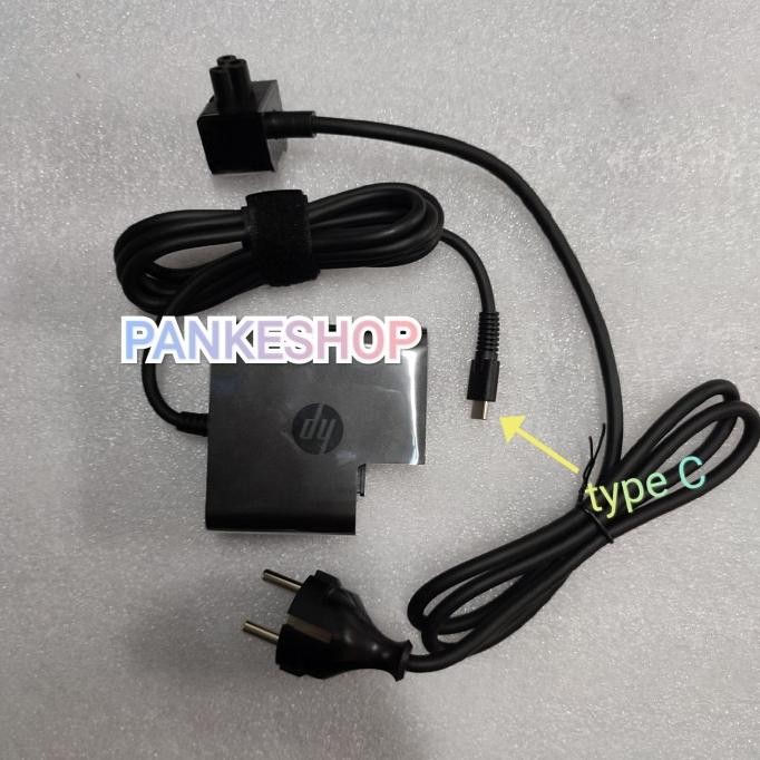 Adaptor Charger HP Type C TPN-CA01 TPN-CA02 TPN-LA06 TPN-LA07 TPN-DA04