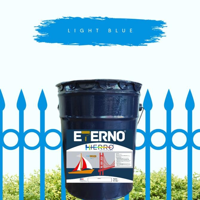 Ready Cat Minyak - Cat Sintetik - Cat Besi Dan Cat Kayu Warna Biru Siap Kirim !!