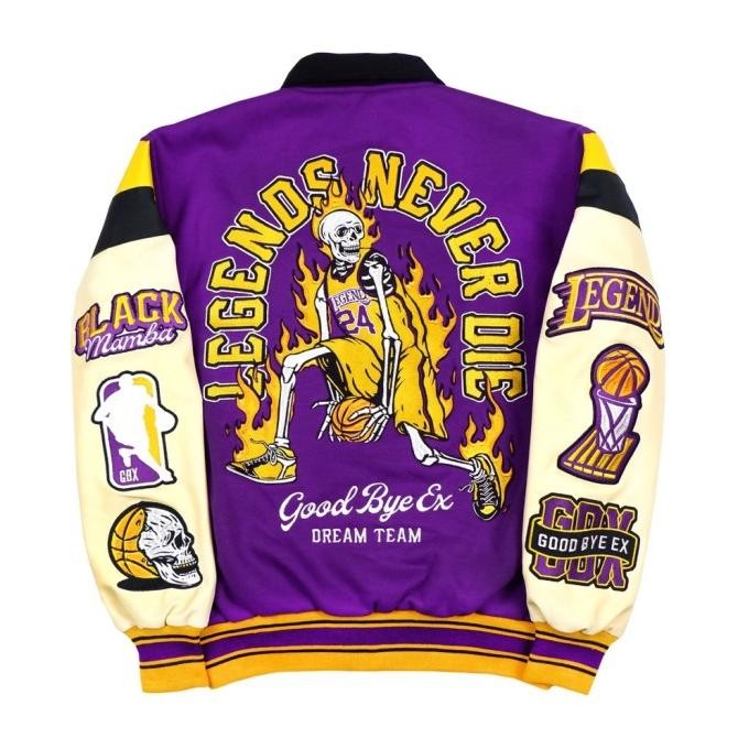 Jaket Varsity Good Bye Ex - Varasity Pria Dan Wanita Kekinian