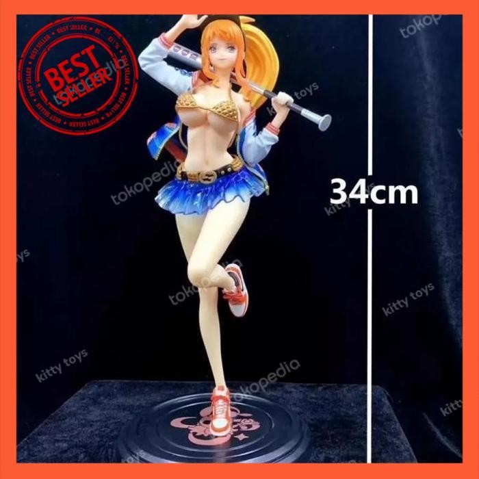 | KTT | ACTION FIGURE ONE PIECE NAMI SEXY BASEBALL FIGURE