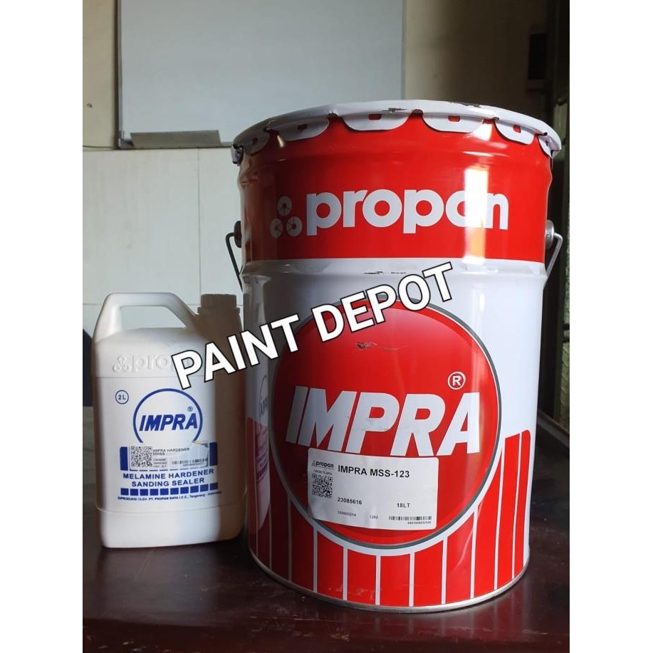 Ready Impra Melamine Sanding Sealer Mss-123 Mss 123 Ss 123 Ss-123 20 Lt Pail Siap Kirim 