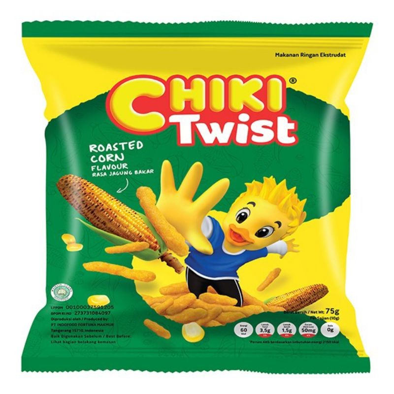 

Chiki Twist Jagung Bakar 75gr