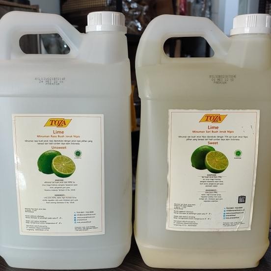 

Jus Toza 5 Liter Jeruk Nipis / Lime