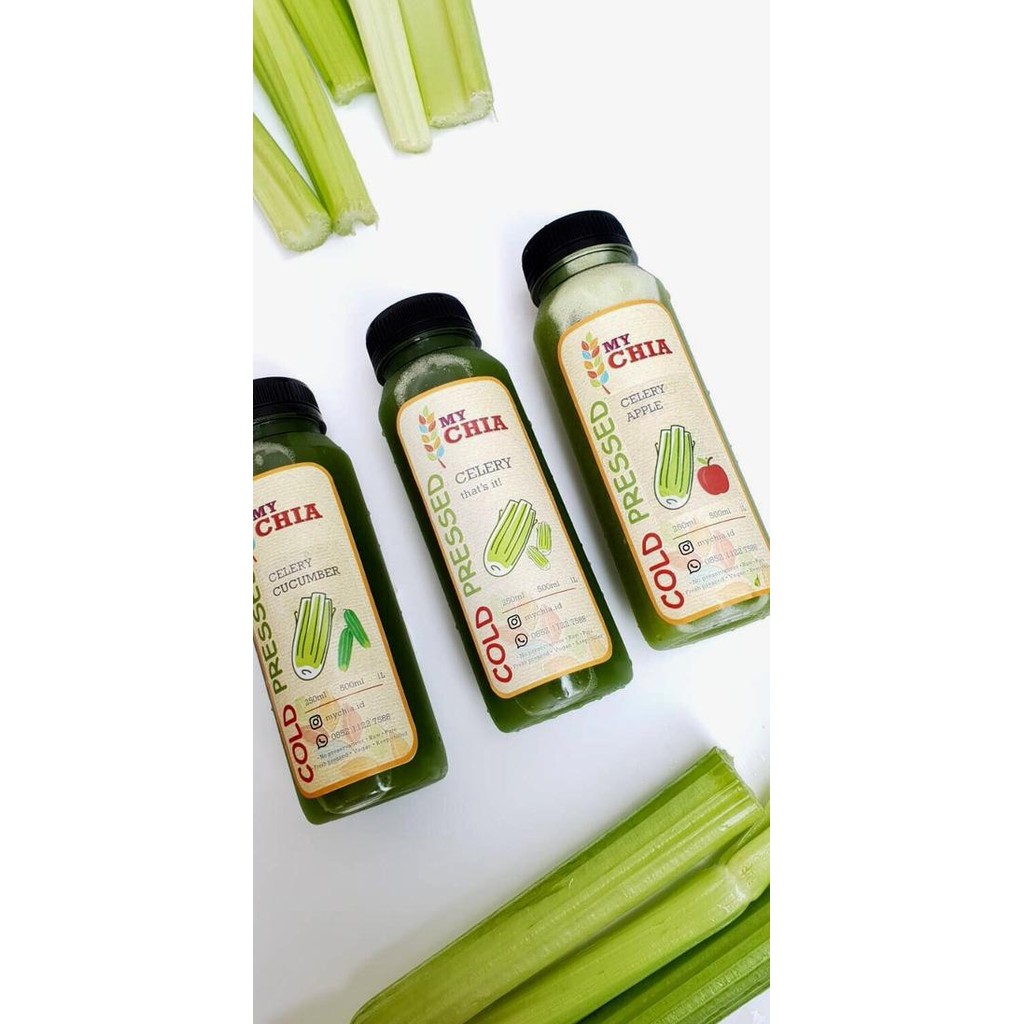

Paket Jus Seledri 3 Hari : Celery Level 1/2/3 250Ml 3 Botol