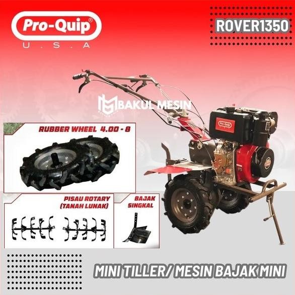 Ready Proquip Rover1350 Mesin Bajak Mini Cultivator Mini Traktor Rover