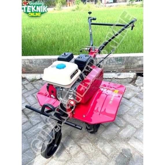 Mesin Traktor Mini Cultivator Mmt800I Ci Red Matari / Mesin Bajak Sawah Kebun Lahan Basah Kering Kul