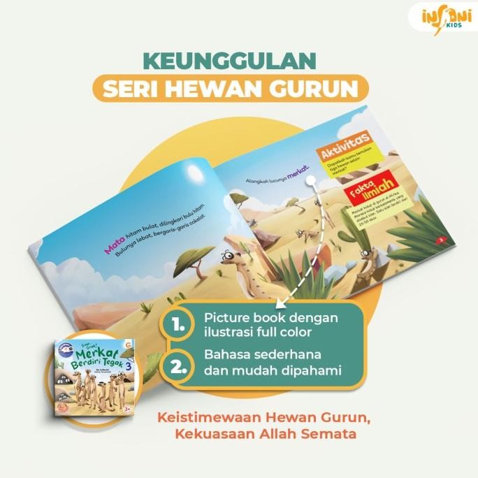 

Seri Hewan Gurun Set - Buku Senter Anak Islami - Cerita Bergambar PNK