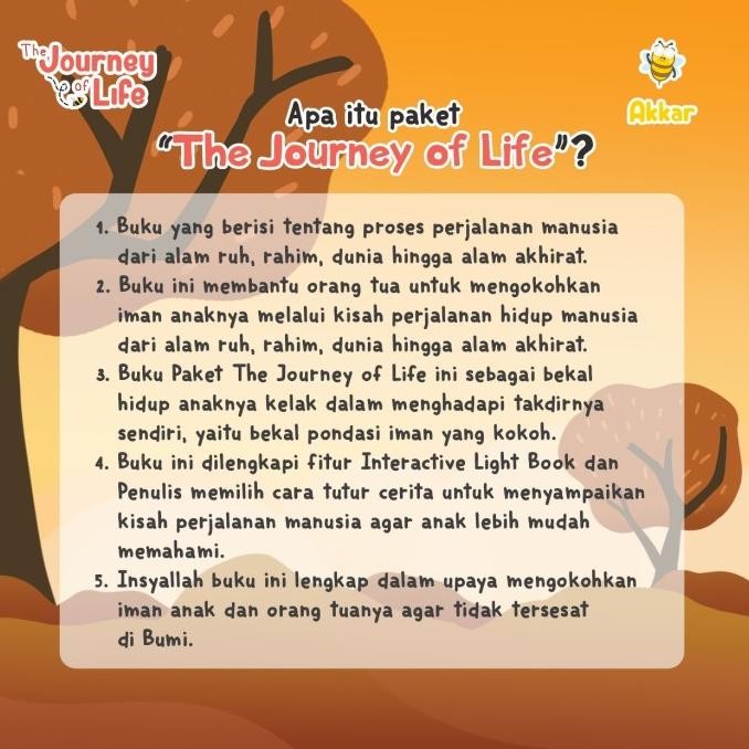 

The Journey of Life, buku anak Islami, Akkar PNK