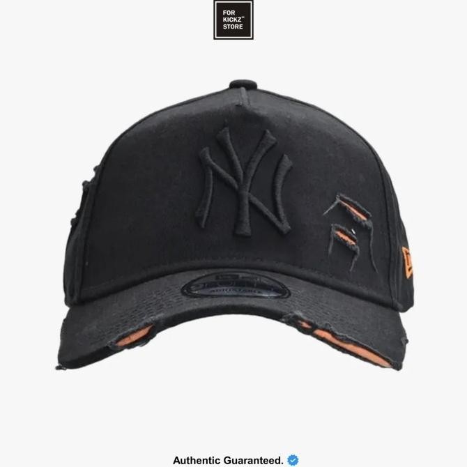 TOPI SNAPBACK NEW ERA 940AF NY YANKEE COTTON DAMAGE CAP