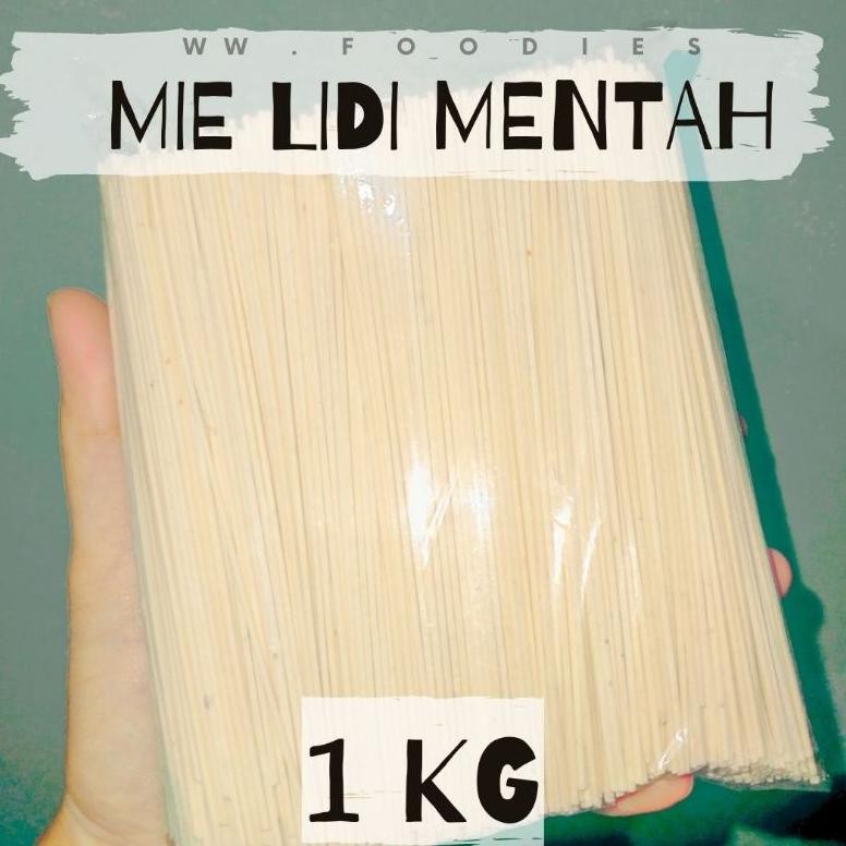 

Sale (1Kg) Mie Lidi Mentah Kurus 12Cm | Biting | Lidi Jadul | Lidi Solo High Quality