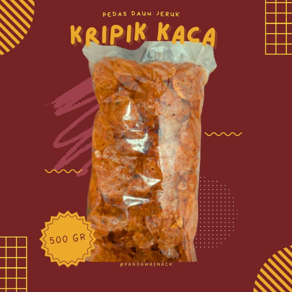 

Original Kripik Kaca Pedas Daun Jeruk Kripca Isi 500Gr Murah