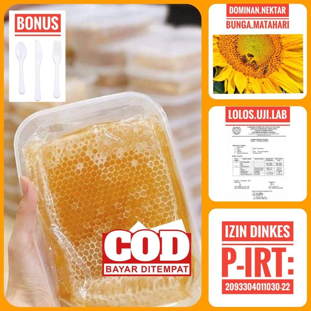 

Big Sale Madu Sarang - Sarang Madu - Sarang Madu Asli - Madu Asli - Madu Murni - Sarang Madu Murni 500 Gram Premium