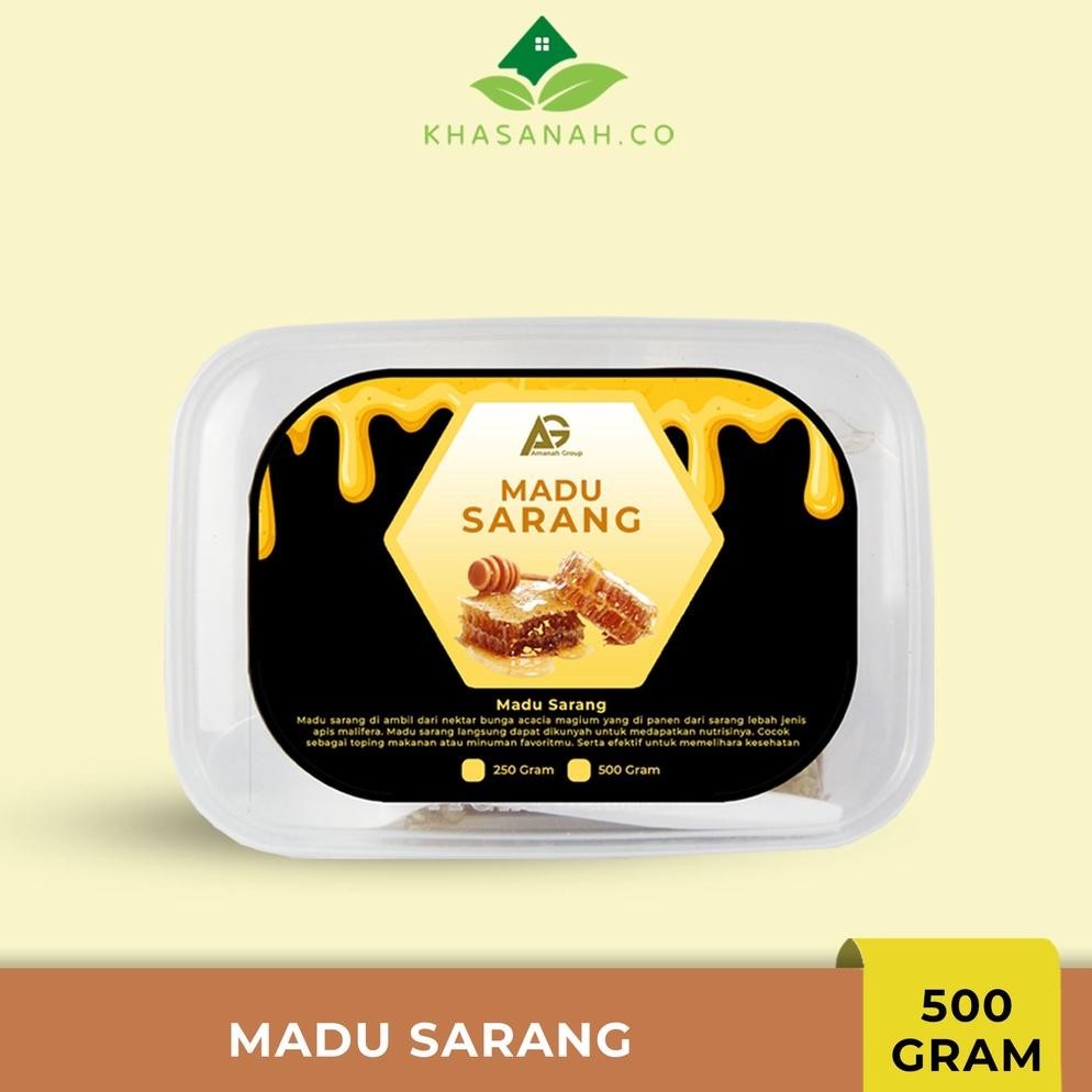 

Ori Madu Sarang Sarang Madu Asli Melifera Honey Comb 500 Gr High Quality