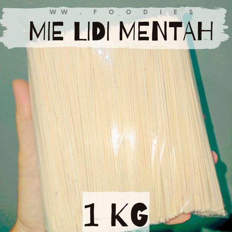 

Original (1Kg) Mie Lidi Mentah Kurus 12Cm | Biting | Lidi Jadul | Lidi Solo Murah