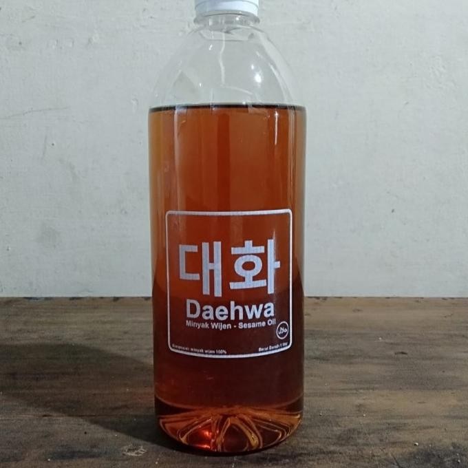 

Daehwa - Minyak Wijen - Sesame Oil - Original 100% - 1 liter - halal PM\