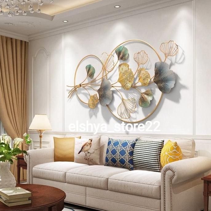 Luxury Wall Decore/Dekorasi Hiasan Dinding Living Room 3D Minimalis Best Produc Mewah Besar Walldeco