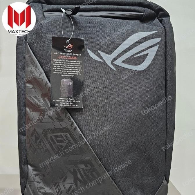 HARGA DISC - TAS ASUS ROG RANGER BACKPACK BP1500G TAS LAPTOP ORIGINAL