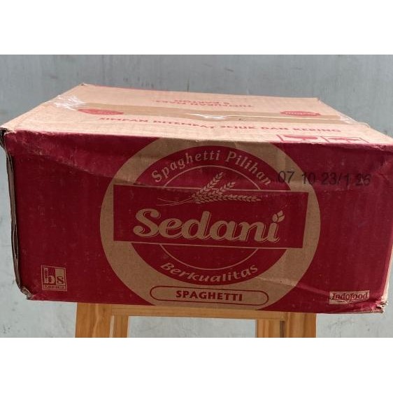

Sedani Spaghetti Spageti 1Kg / 1 Dus Isi 10 Pcs
