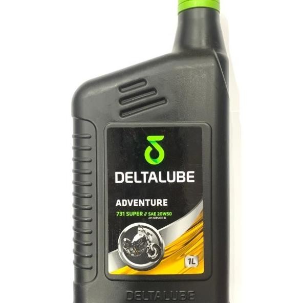Oli Deltalube 1 Liter 20W50 Adventure 731 Satria Fu Vixion R15 Jupiter Bosmotor