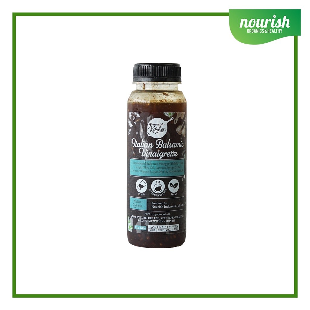

Italian Balsamic Vinaigrette Dressing Salad Halal 250 ml