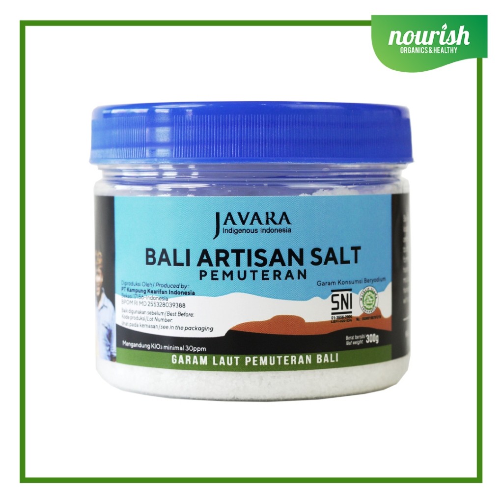 

JAVARA Bali Artisan Sea Salt Pemuteran 300 gr