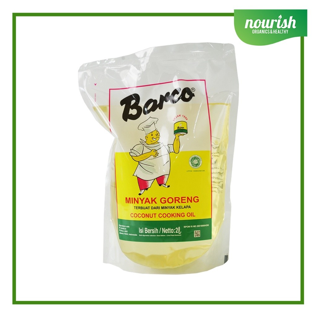 

BARCO Minyak Goreng Kelapa / Coconut Cooking Oil - 2L POUCH