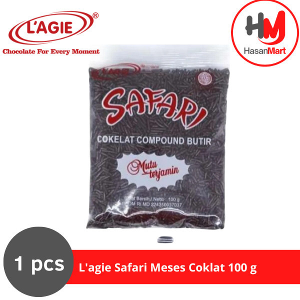 

L'agie Safari Meses Coklat 100 g