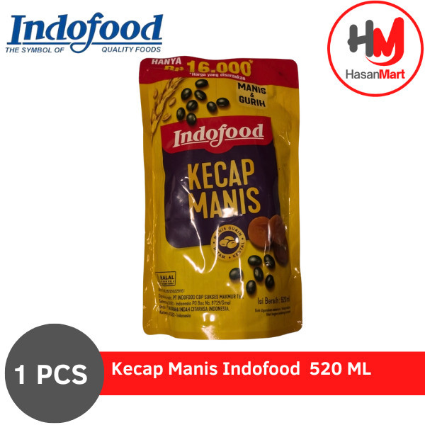 

Kecap Manis Indofood 520 ML