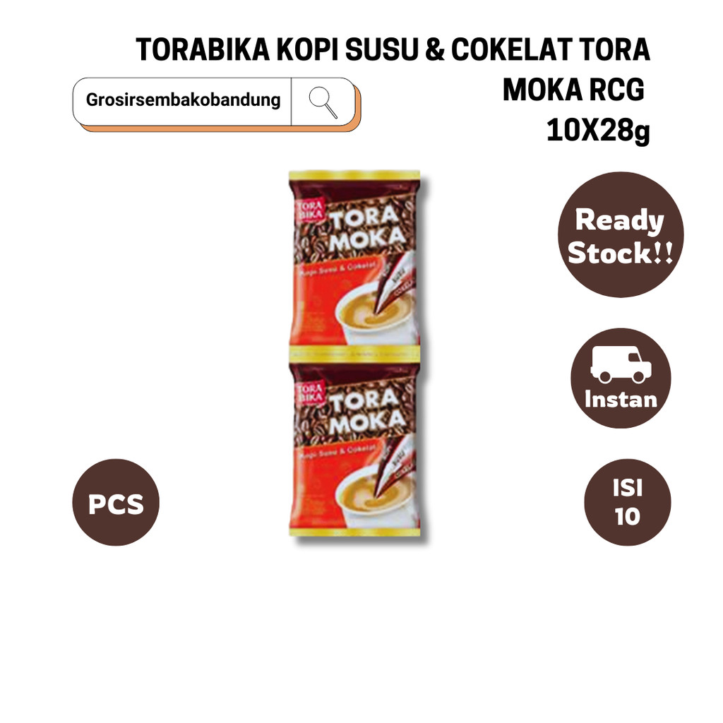 

TORABIKA KOPI SUSU & COKELAT TORA MOKA RCG 10X28g - 1 Rcg - Kota Bandung