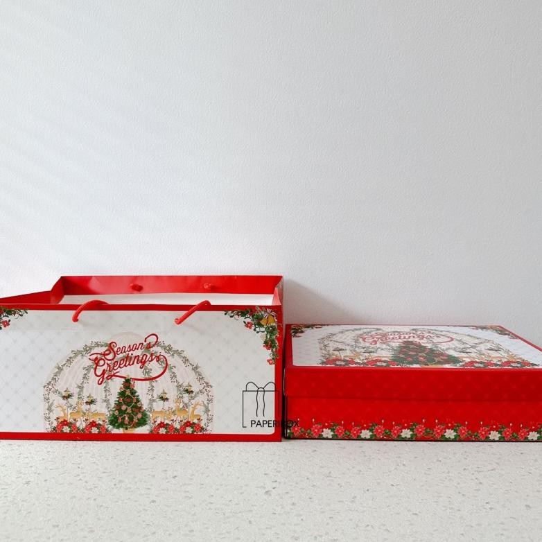 

TERLARIS (Isi 5 Pcs) Box Jolly | Kotak Kue Kering Natal | Dus Natal Toples 901 toples panjang ter-46