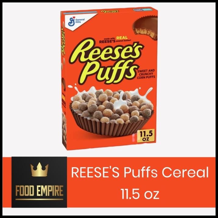 

Reese'S Puffs Cereal 11.5 Oz | Sereal Reeses 326Gr | General Mills Usa
