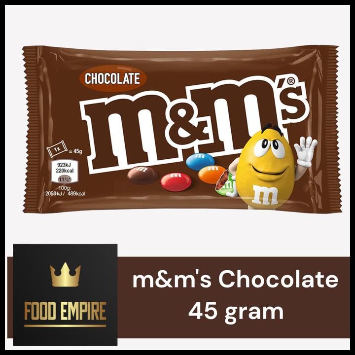 

M&M'S Chocolate Candy 45 Gram | Cokelat M&M | Mnm Europe