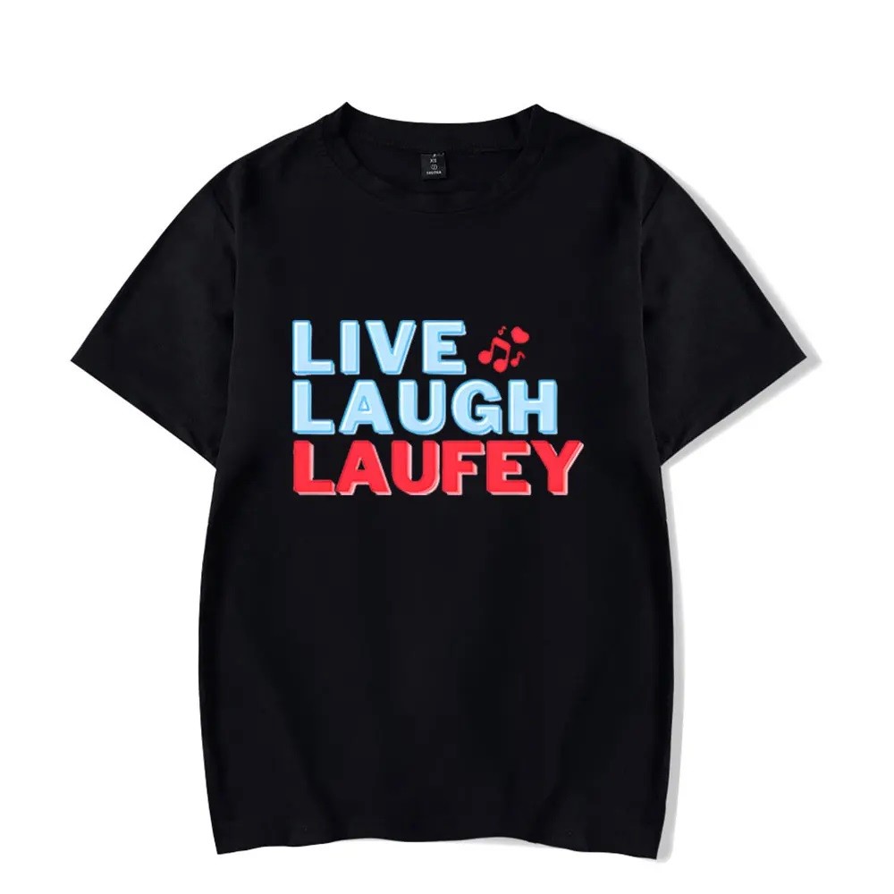 Laufey Kaos Merchandise Cinta Tertawa Langsung Laufey