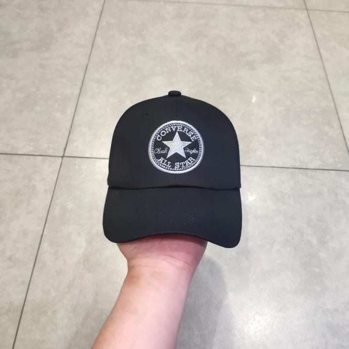 TOPI SNAPBACK Topi Converse Core Cap Logo Silver Original