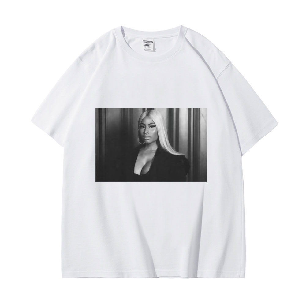 Rapper Nicki Minaj Kaos Grafis Tren Kaos Vintage Kaos