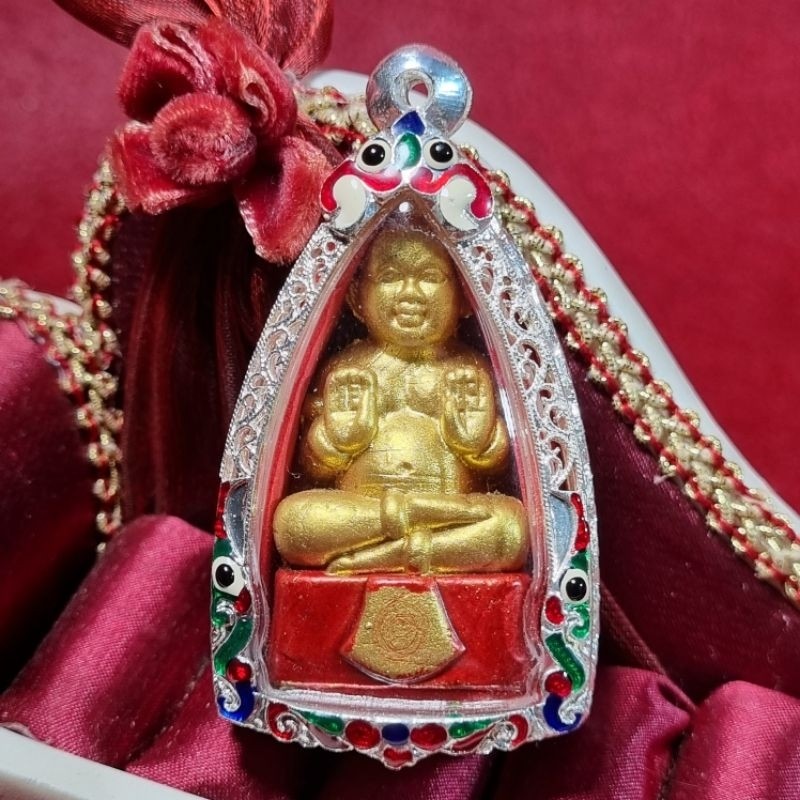 Gumantong Kumantong Pelindung Keberuntungan Gumantong Tubuh Emas Kecil gumanthong kumanthong gumanth