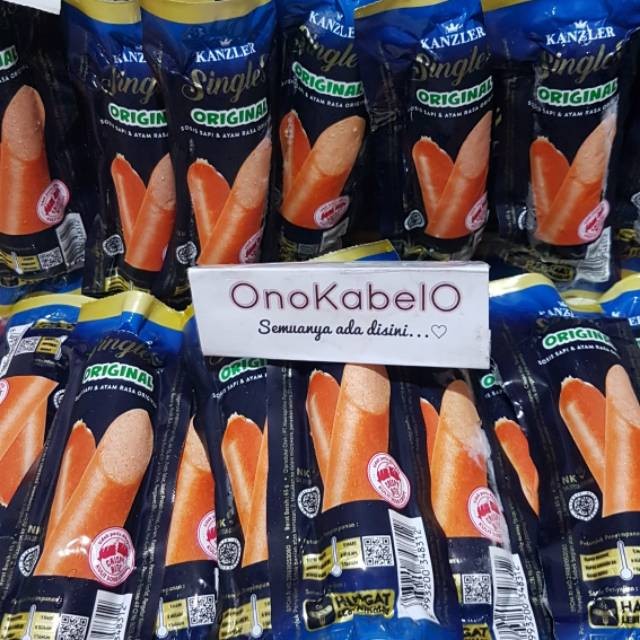 

Sosis Kanzler Singles Mini @65gr (isi 12)