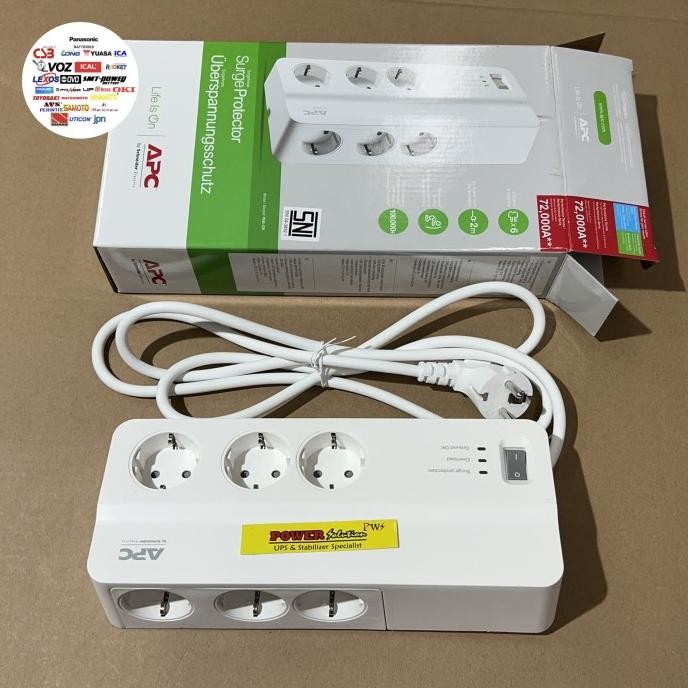 APC Surge Protector PM6GR / PM6-GR colokan anti petir
