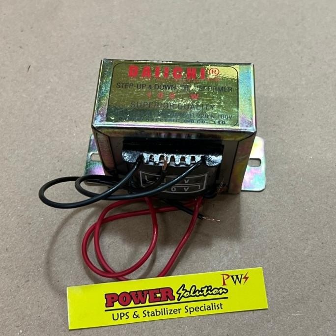 not avr / stabilizer. Trafo Daiichi Alat Perubah / Travo Konverter Voltase listrik 220 ke 110 atau 1