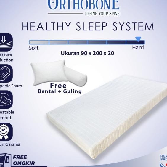 Orthobone - Kasur Kesehatan (Orthopedic Matress Uk.90X200X20 Cm)
