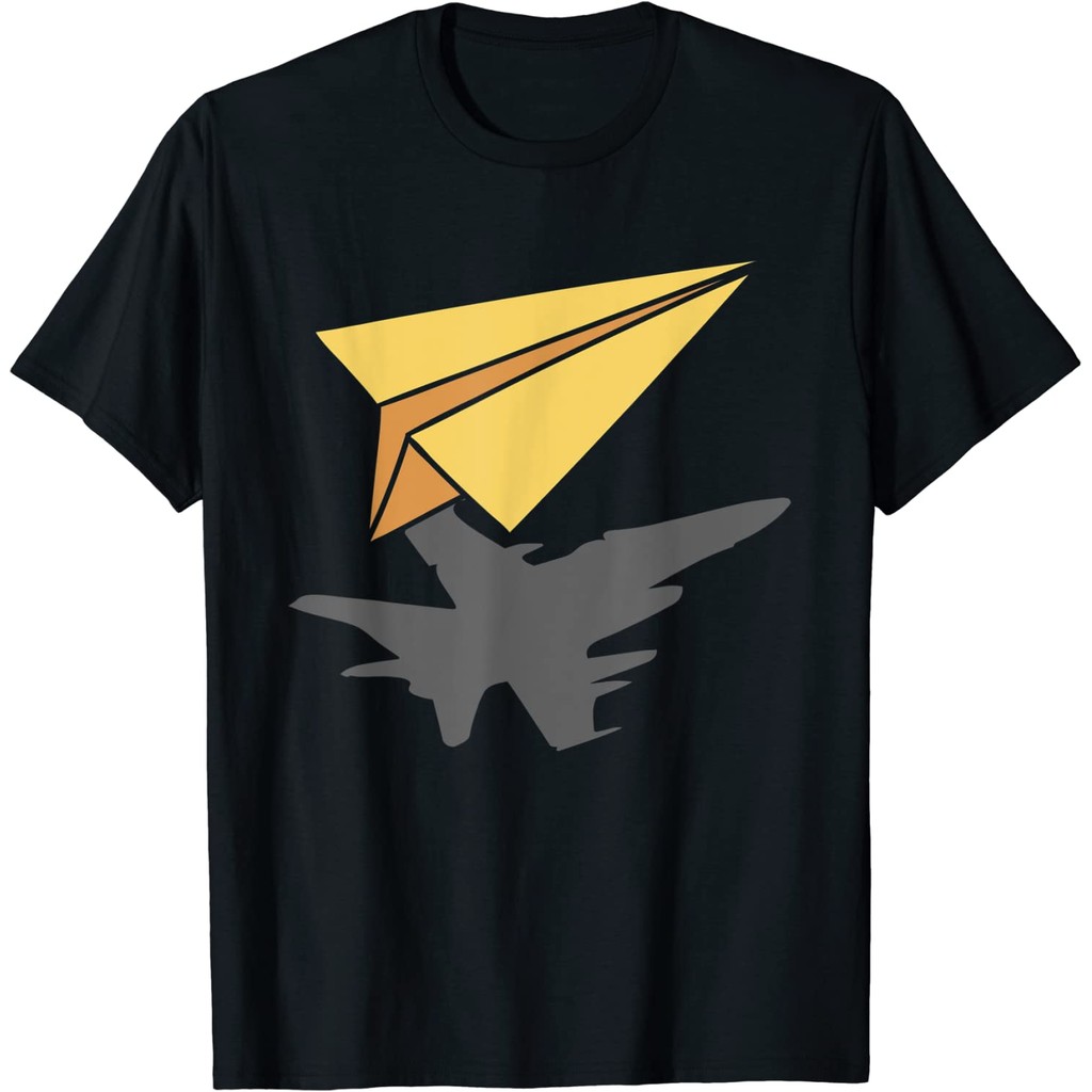 Kertas Pesawat Jet Tempur Pesawat Penerbangan Pesawat Terbang Kaos Pria