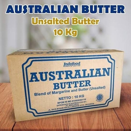 

Indofood Australian butter unsalted 10kg