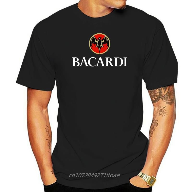 Kaos Hitam Bacardi Rum Dikirim dengan Cepat
