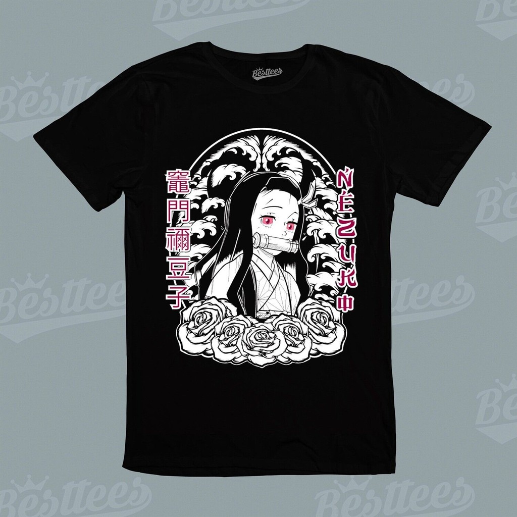 Manga Anime Jepang Pembunuh Iblis Tanjiro Nezuko Inosuke Zenitsu Tshirt