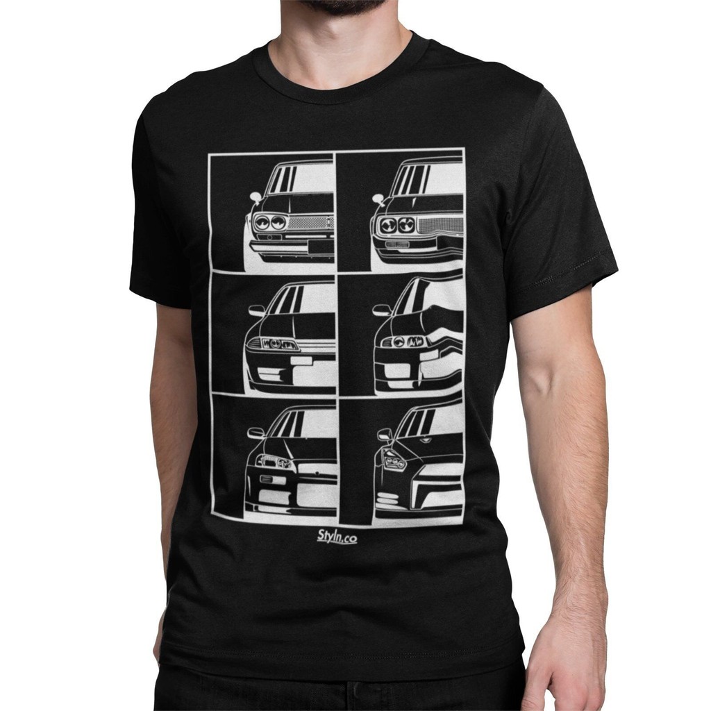 Kaos Generasi Gtr Mekanik Turbo Boost Hitam Nissan Nismo R35 R34