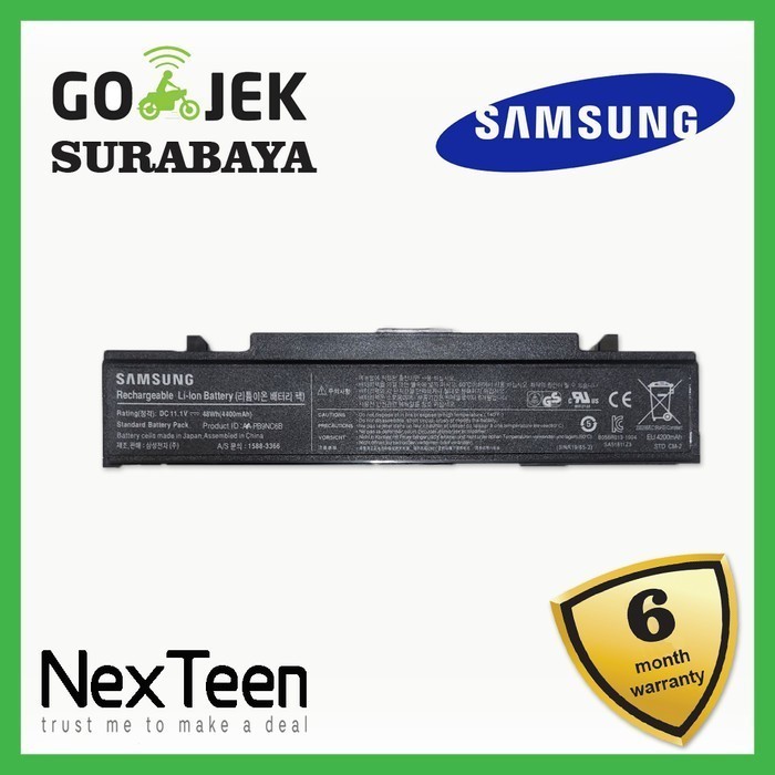Original Baterai Laptop Samsung R428 R458 NP-R468 AA-PB9NS6B AA-PB9NC6B